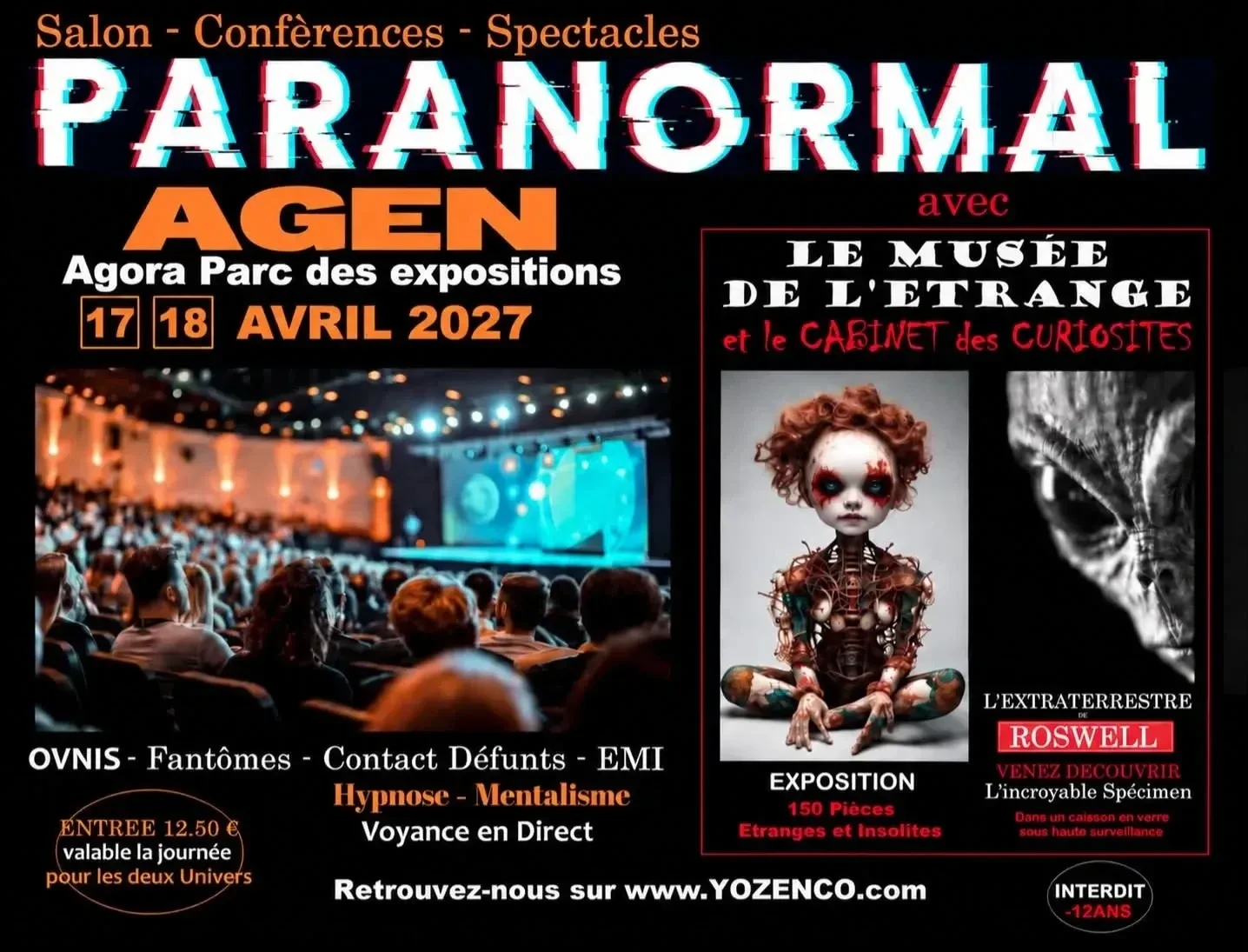Salon et Spectacles du Paranormal