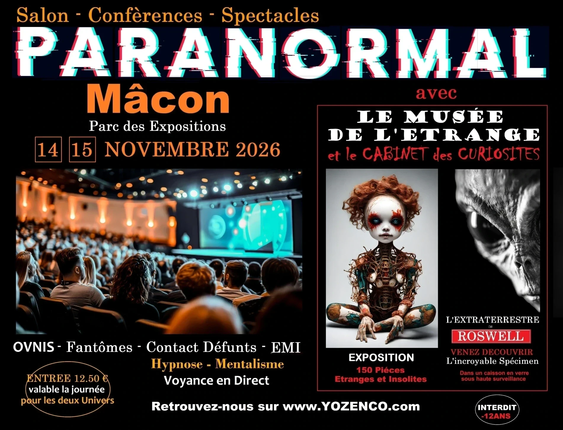 Salon et Spectacles du Paranormal 
