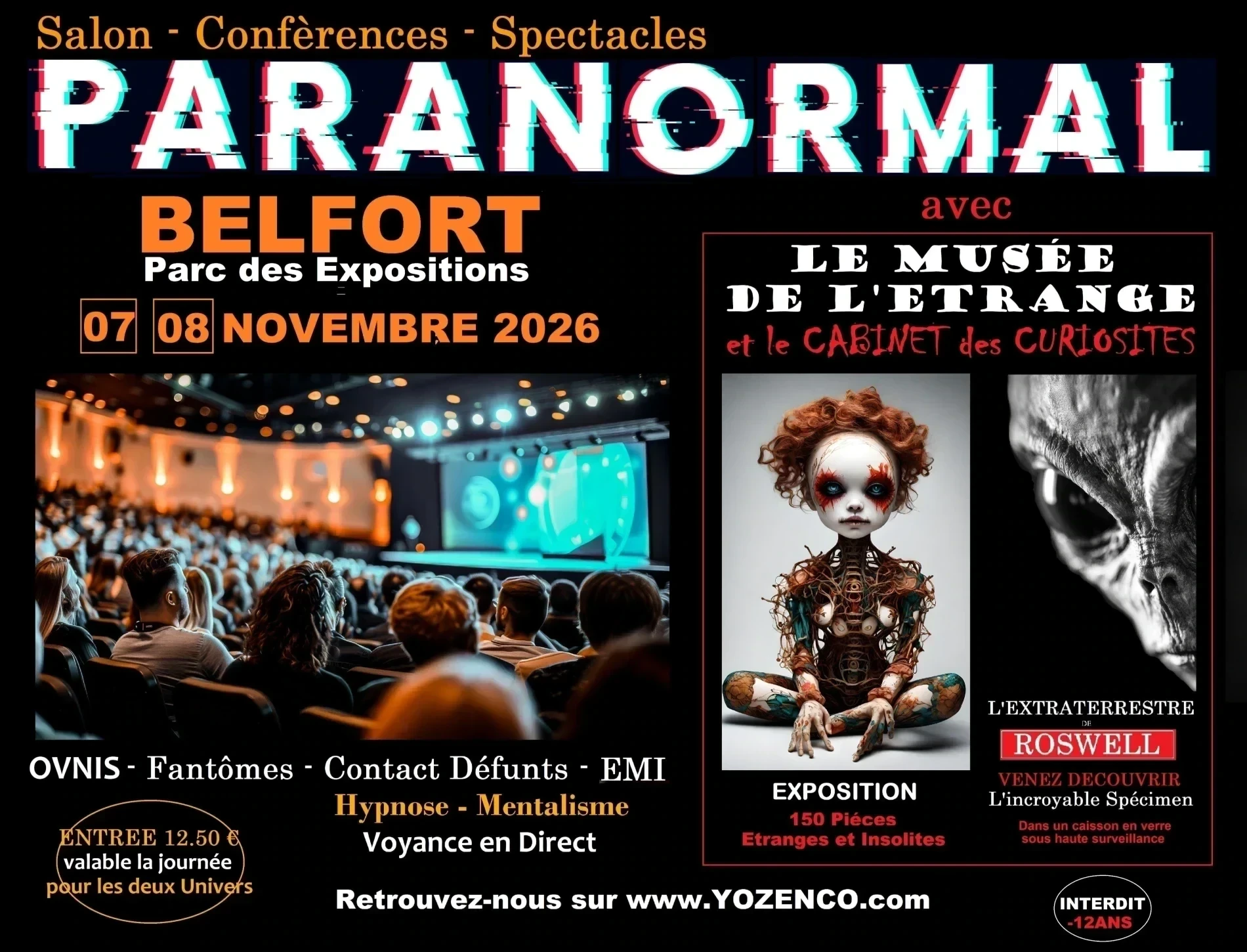 Salon et Spectacles du Paranormal 