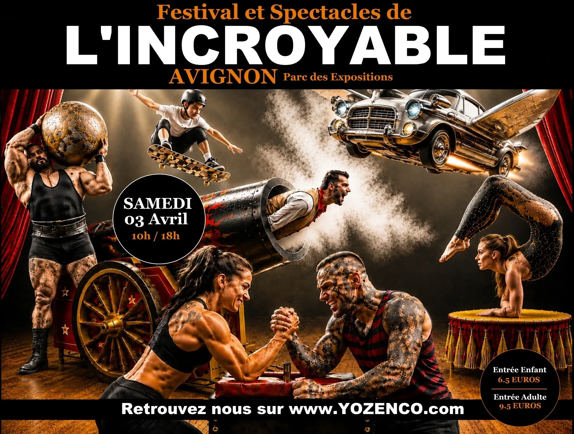 Festival et Spectacles de l'Incroyable