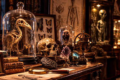 Le Musée de l'Etrange et son Cabinet des Curiosités